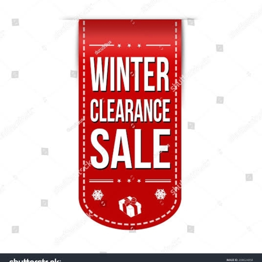 Winter Clearance Sale 20% Off